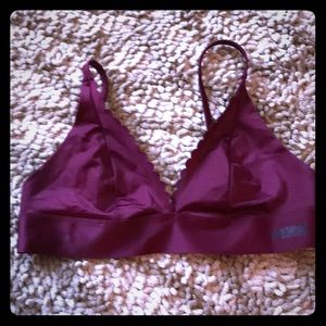 Pink Victoria secret bonded bra